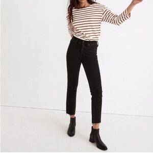 Madewell Cali Demi-Boot Jeans in Edmunds Wash: Raw-Hem Edition